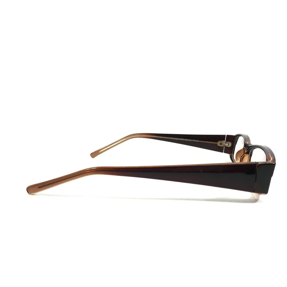 Parade Eyeglasses Frames 1705 Brown Fade Rectangle Full Rim 53-17-135